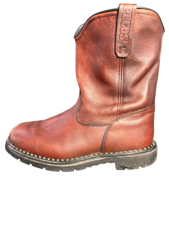 Red Wing Pecos 1149 Pull-On Brown Leather Work Boots – Sz 11 EE (E2) main image 8